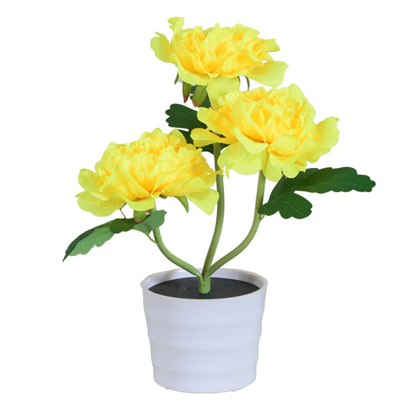 Artificial Floral Planter Light